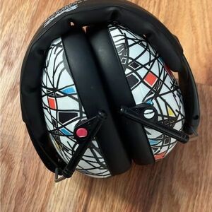 BaBy BanZ Black and Multicolor Over-Ear sound protection Headphones
